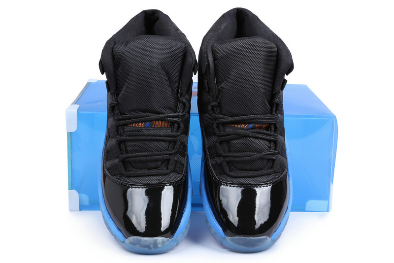 Air Jordan 11 Mens Shoes Aaa Black/Blue Online